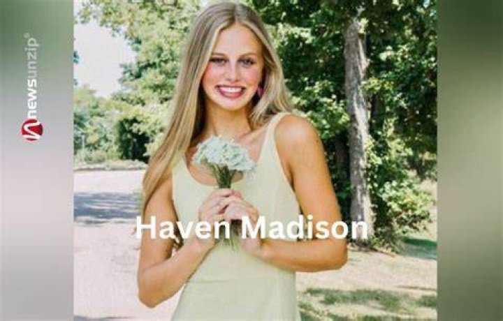 Haven Madison with her prom partner